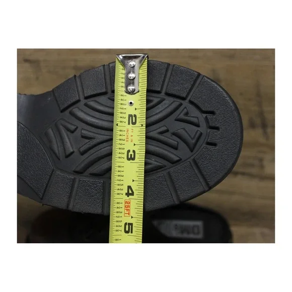 Dr. Martens Womens Vintage 9936 Brown Leather Chunky 5 Eye Oxford Mules 7 - Picture 10 of 16